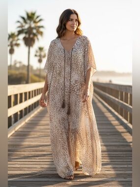NWT! Gibson Latimer Sheer Overlay
